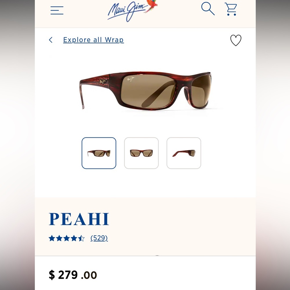 Maui Jim Peahi sunglasses